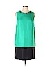 Kate Spade New York 100% Viscose Color Block Green Cocktail Dress Size 6 - photo 1