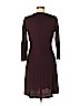 Calvin Klein 100% Acrylic Burgundy Casual Dress Size M - photo 2