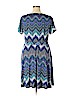 IGIGI Dark Blue Casual Dress Size 15 - 16 Plus - photo 2
