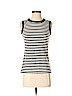 Kate Spade New York Stripes Black Sleeveless Top Size XS - photo 1