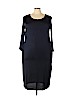 ELOQUII Navy Blue Casual Dress Size 20 - photo 1