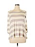 Ella Moss Ivory 3/4 Sleeve T-Shirt Size L - photo 1
