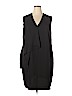 ELOQUII 100% Polyester Black Casual Dress Size 20 - photo 1