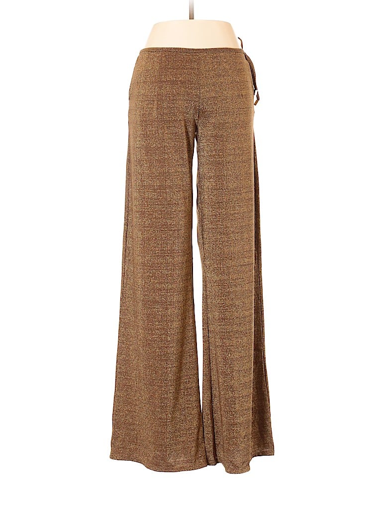 Anne Klein Solid Gold Dress Pants Size S - 92% off | thredUP