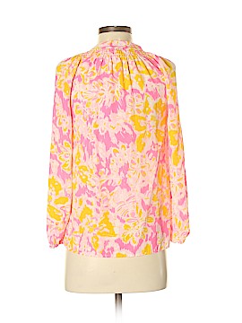 Lilly Pulitzer Long Sleeve Silk Top (view 2)