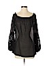 Elie Tahari Black Long Sleeve Blouse Size S - photo 1