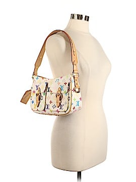 Louis Vuitton 100% Canvas Solid White Multicolore Lodge Shoulder Bag One  Size - 41% off