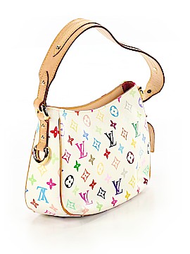 Louis Vuitton 100% Canvas Solid White Multicolore Lodge Shoulder Bag One  Size - 41% off