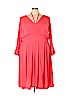 ELOQUII 100% Polyester Pink Casual Dress Size 20 - photo 1