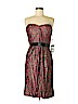 Adrianna Papell Pink Cocktail Dress Size 8 - photo 1