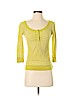 Miss Sixty Light Green 3/4 Sleeve Henley Size S - photo 1
