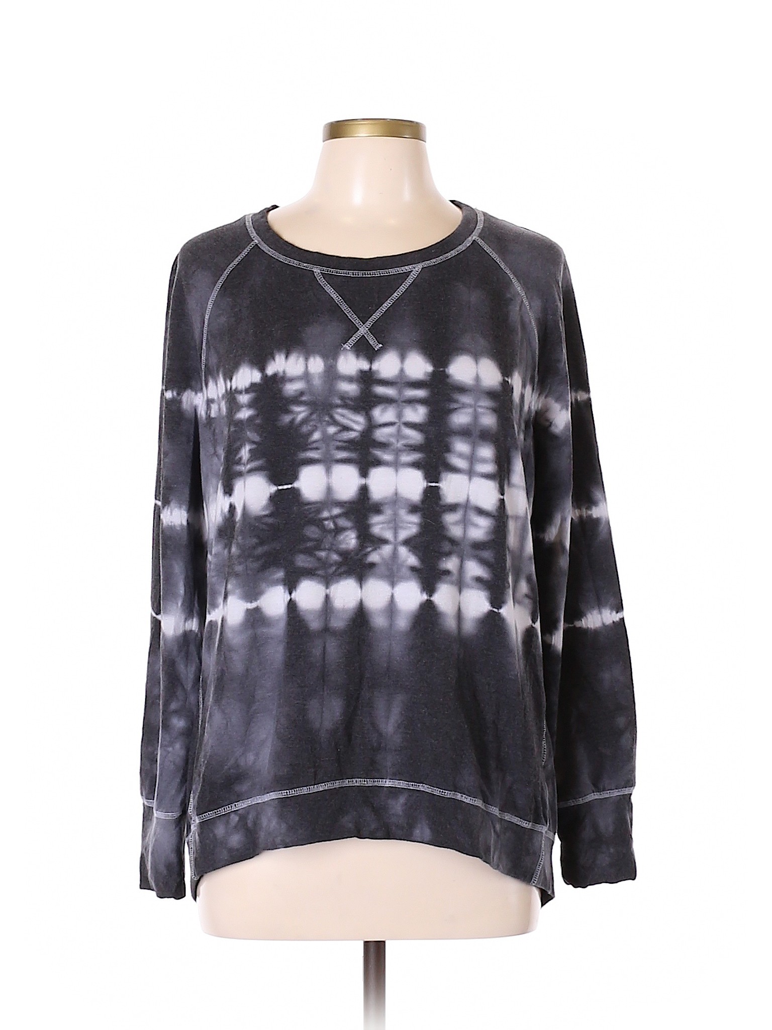 green tea tie dye sweatshirt