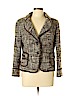 Carolina Herrera Brown Wool Blazer Size 12 - photo 1