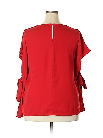 ELOQUII Long Sleeve Blouse (view 2)