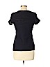 Armani Collezioni Black Short Sleeve Top Size 10 - photo 2