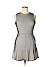 Zara 100% Polyester Black Casual Dress Size L - photo 1