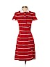 Tommy Hilfiger Stripes Red Casual Dress Size S (petite) - photo 1