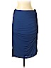 Derek Lam 100% Viscose Dark Blue Casual Skirt Size 2 - photo 1