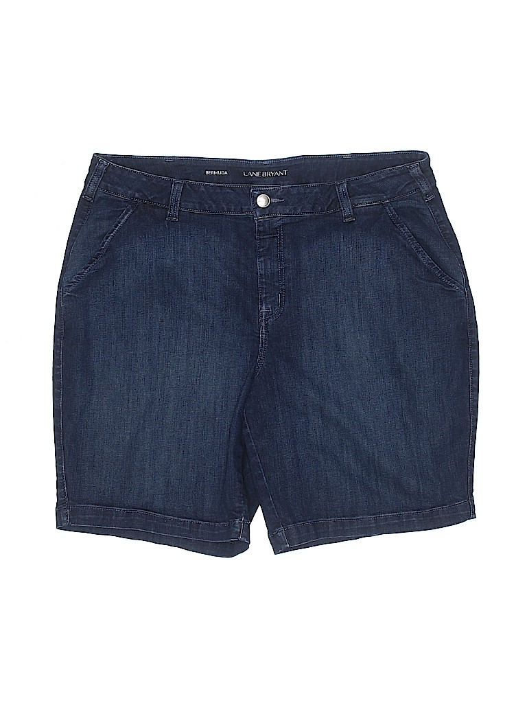 lane bryant jean shorts