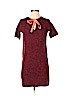 Maje Burgundy Casual Dress Size Sm (1) - photo 1