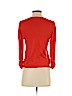 Kate Spade New York 100% Cotton Solid Orange Cardigan Size S - photo 2