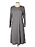 Folk by Hansel From Basel Gray Casual Dress Size L - photo 1