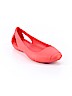 Crocs Solid Red Flats Size 6 - photo 1