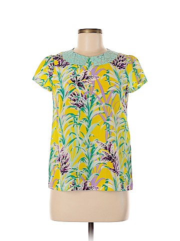 Kate Spade New York Short Sleeve Silk Top (view 1)