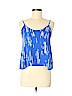 Aqua 100% Polyester Blue Sleeveless Blouse Size M - photo 1