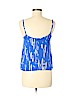 Aqua 100% Polyester Blue Sleeveless Blouse Size M - photo 2