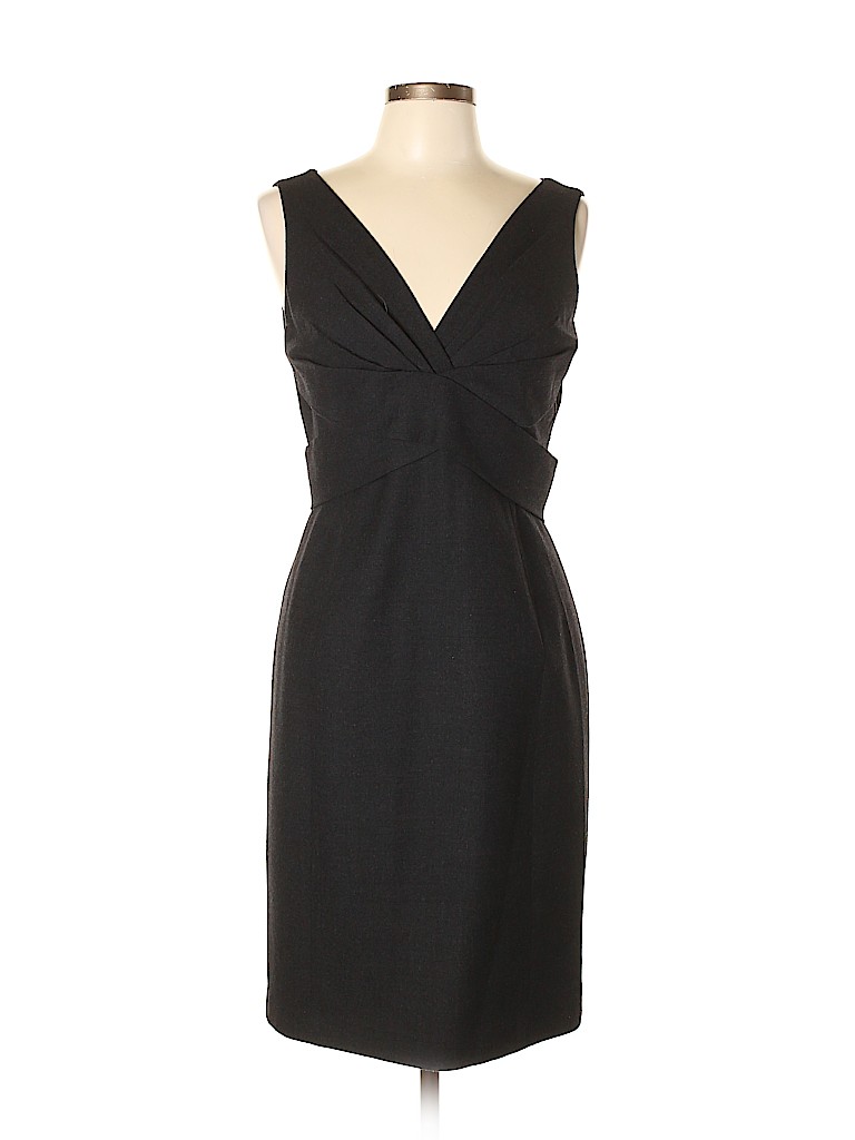 Elie Tahari Solid Black Cocktail Dress Size 12 - 82% off | ThredUp