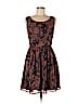 Forever 21 100% Polyester Brown Casual Dress Size XL - photo 1