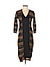 Zero + Maria Cornejo Brown Casual Dress Size XS - photo 1