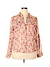 Xhilaration 100% Polyester Pink Long Sleeve Blouse Size XXL - photo 1