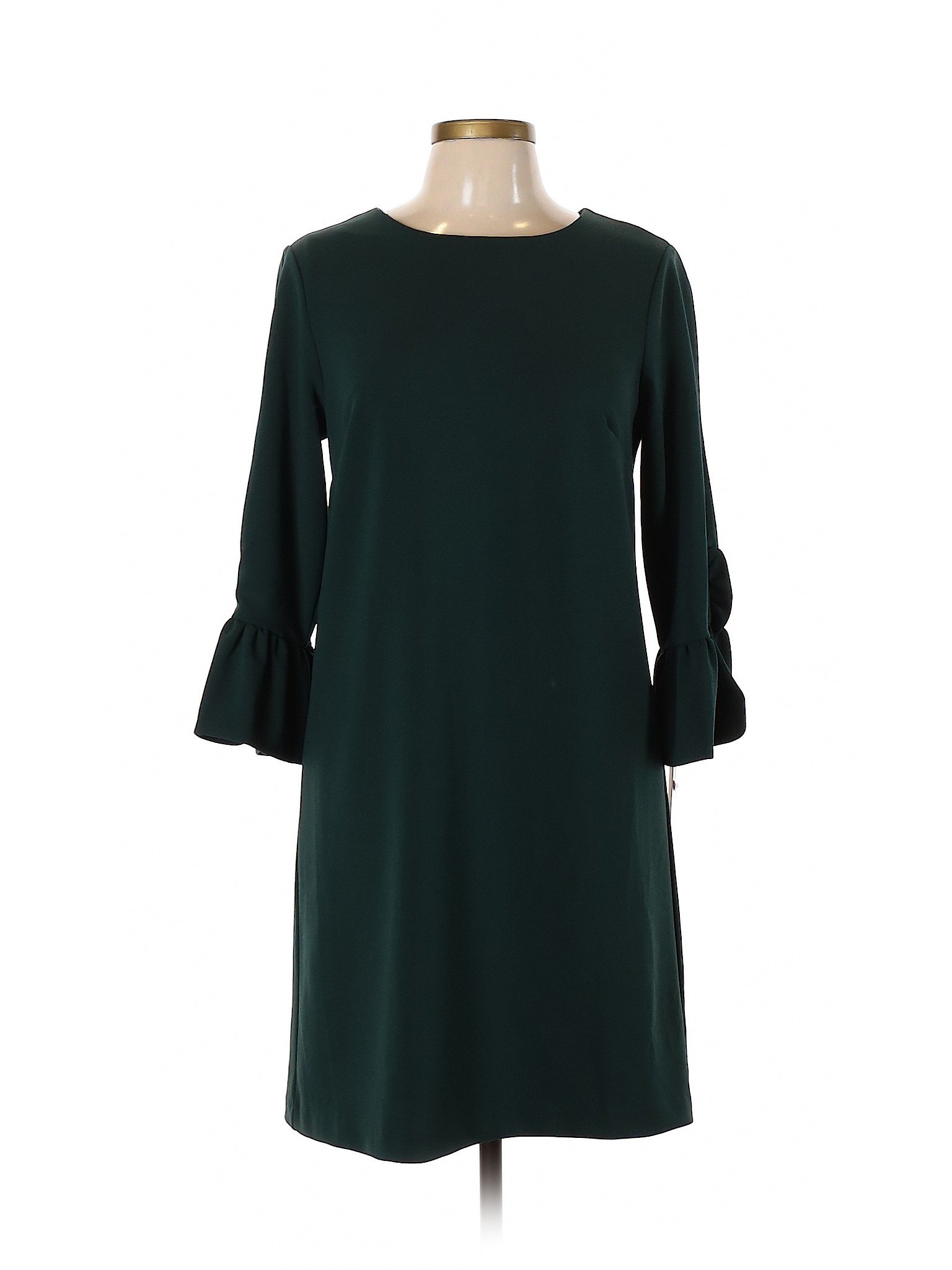 NANETTE Nanette Lepore Solid Green Casual Dress Size 6 - 85% off | thredUP