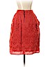 Baraschi 100% Linen Orange Casual Skirt Size 4 - photo 1