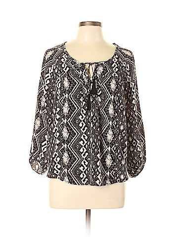 American Eagle Outfitters 3/4 Sleeve Blouse (view 1)