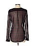 Banana Republic Factory Store 100% Polyester Black Long Sleeve Blouse Size XS - photo 2