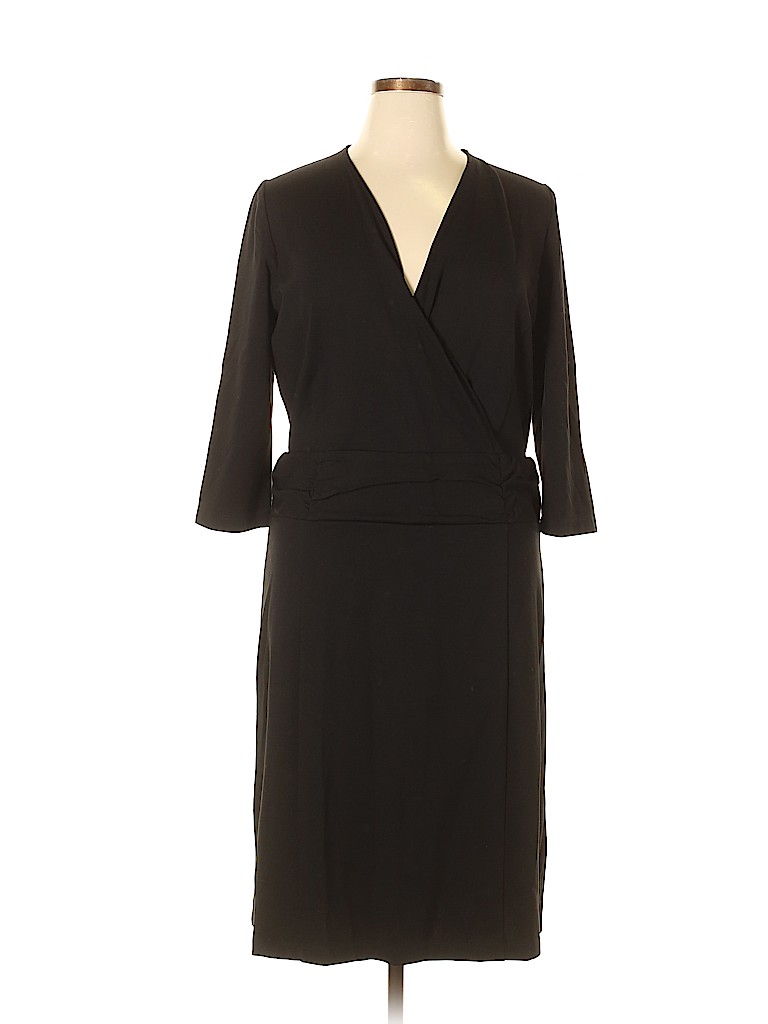 Winter Silks Black Casual Dress Size XL - photo 1