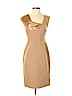 J. Mendel Tan Casual Dress Size 4 - photo 1