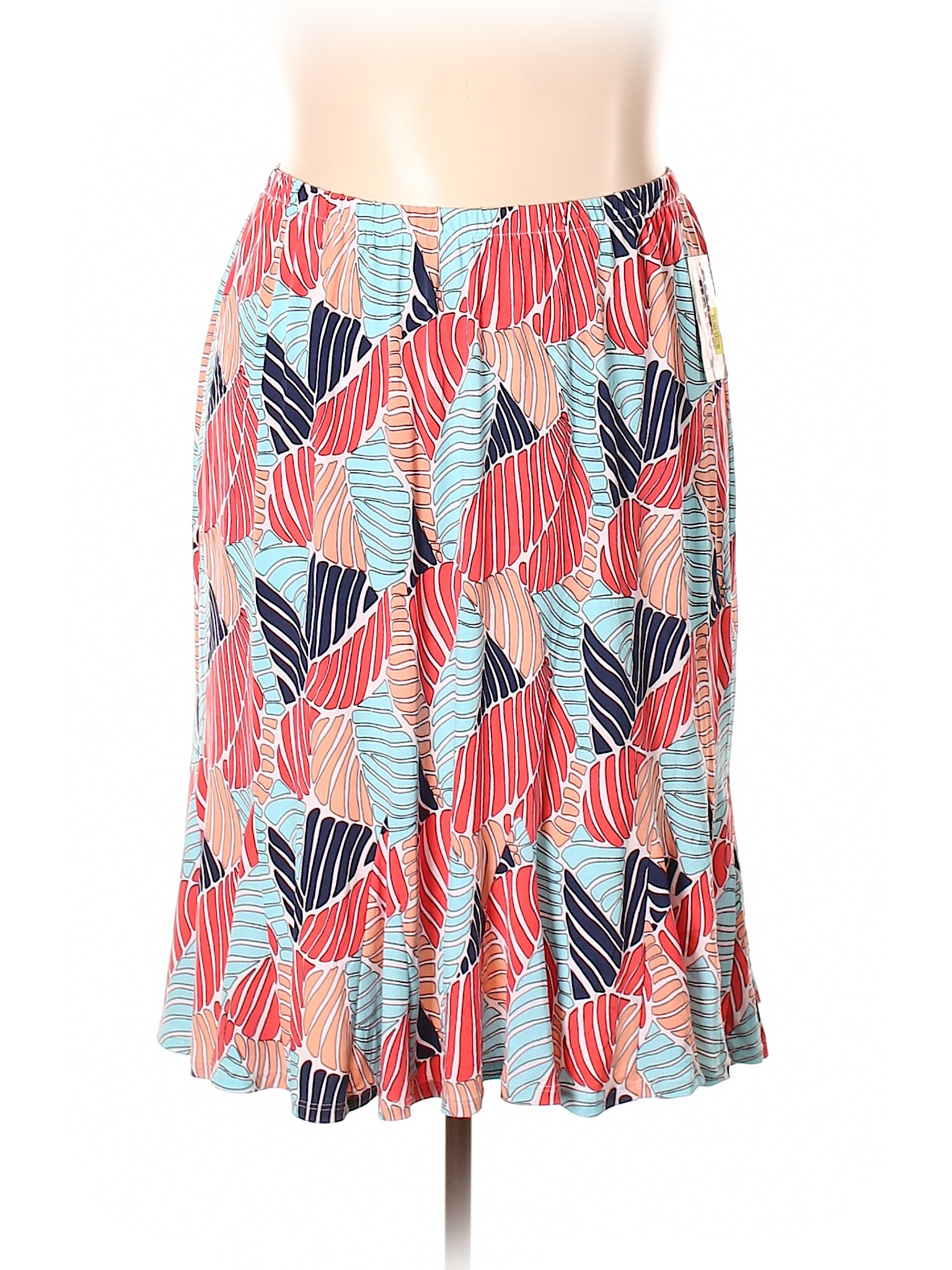 allison daley a-line midi skirt