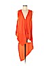 BCBGMAXAZRIA 100% Polyester Orange Sleeveless Blouse Size XS - photo 1