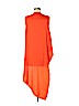 BCBGMAXAZRIA 100% Polyester Orange Sleeveless Blouse Size XS - photo 2