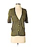 Eileen Fisher 100% Cotton Green Cardigan Size S - photo 1