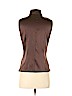 Etcetera 100% Silk Brown Sleeveless Silk Top Size 4 - photo 2