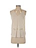 Monteau 100% Polyester Ivory Sleeveless Blouse Size S - photo 1