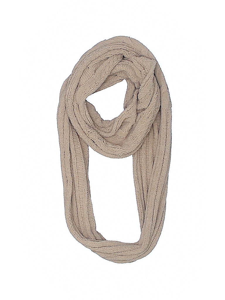 J.jill 100% Polyester Solid Tan Scarf One size - photo 1