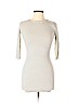 Forever 21 Ivory Casual Dress Size L - photo 1