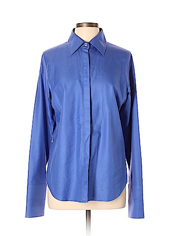 Pink Tartan Long Sleeve Button-Down Shirt (view 1)