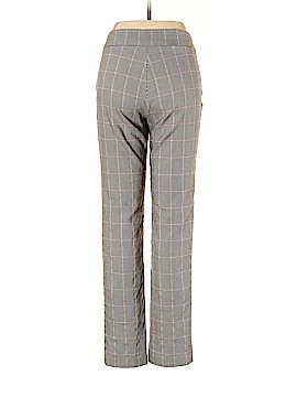 SOHO Apparel Ltd Plaid Gray Dress Pants 